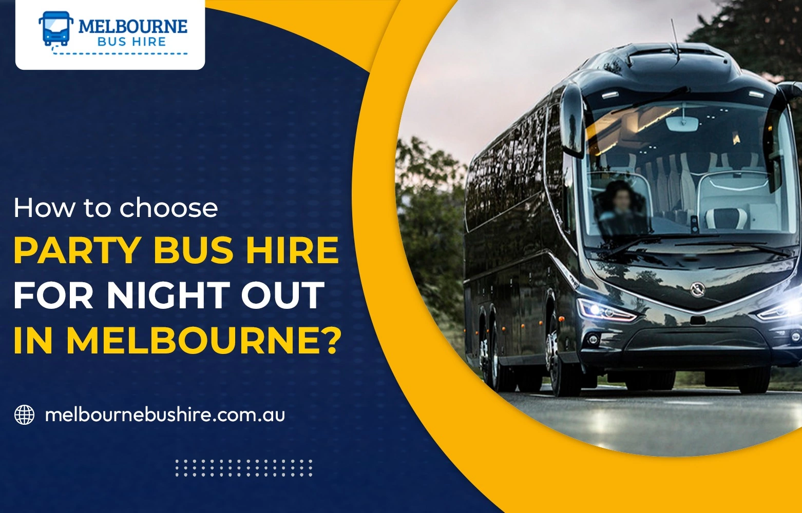 party bus hire for night out in melbourne